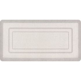 Woven Comfort Modern Weave Kitchen Anti-Fatigue Mat, Dustin Brown, 20" x 39"
